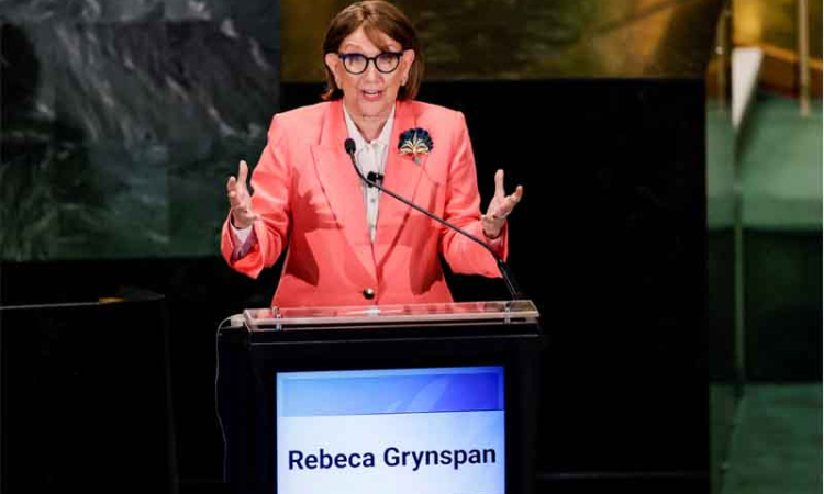 Grynspan ahead in race  to be the next UN chief